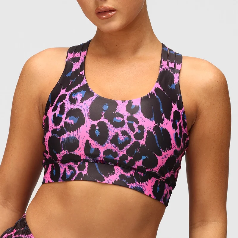 convertible sports bras for versatile useViolet Lynx Cross Back Bra