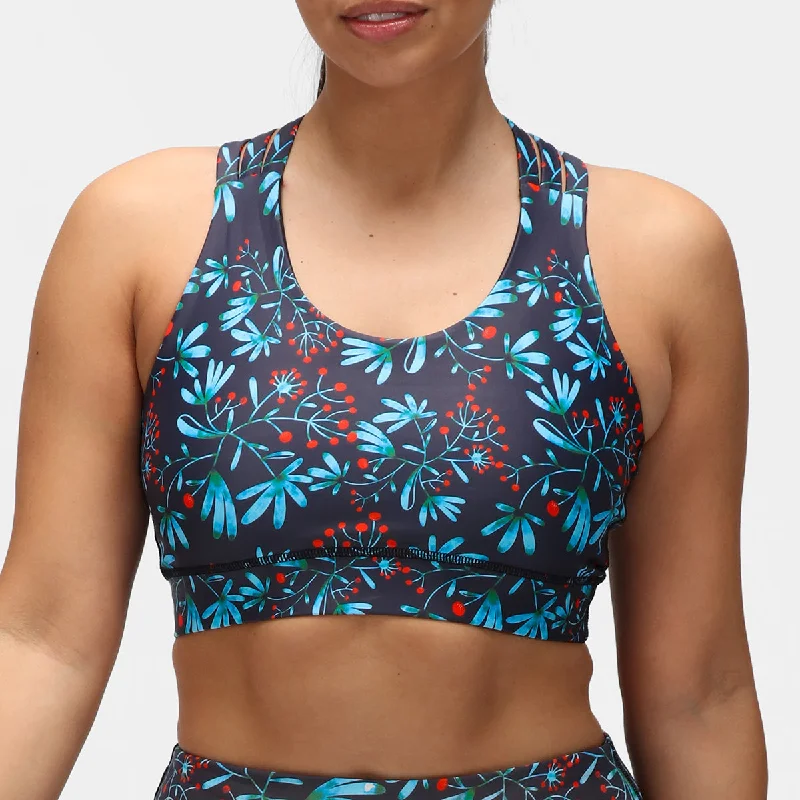bralette bras for a trendy and comfortable styleWinter Berries  Cross Back Bra